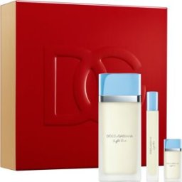 Dolce&Gabbana Light Blue EDT Trio Gift Set Coffret cadeau pour femme