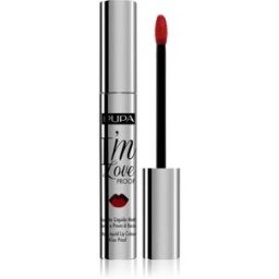 PUPA Milano I´m Loveproof rouge à lèvres liquide mat pour un effet longue tenue teinte 011 Kiss Me Red 2.7 ml