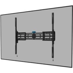 Neomounts support mural TV WL30S-950BL19 Support mural fixe robuste pour écrans de 55 à 110'' avec orientation verticale et horizontale.