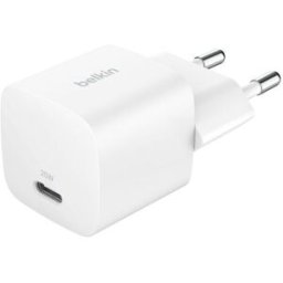 Belkin chargeur secteur USB-C (25W) Bloc secteur USB-C avec puissance de 25W, parfait pour charger rapidement vos appareils mobiles.