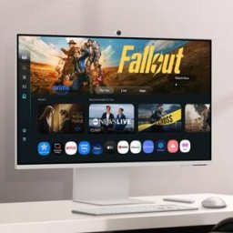 Smart Monitor M8 M80F 32'' 4K Vision AI Moniteur intelligent 4K UHD de 32 pouces avec Samsung Vision AI, caméra SlimFit, port USB-C de 65 W et