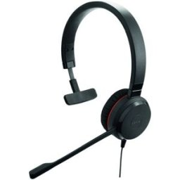 Jabra GN Jabra Evolve 30 II Mono USB-C UC Casque mono pour PC, ordinateur portable et smartphone (USB-C & jack 3,5mm) pour la maison et le bureau.