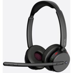 EPOS IMPACT 500 MS UC Casque Bluetooth Casque Bluetooth professionnel avec réduction de bruit active hybride et microphones IA, pour des appels clairs