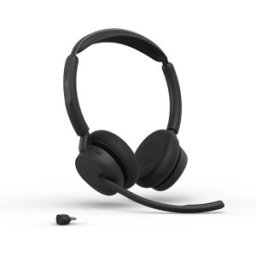Jabra GN Jabra Evolve3 45 Duo USB-C MS Casque Sans Fil Casque sans fil duo certifié Microsoft Teams avec connexion USB-C, ANC, 3 microphones ClearVoice™ et