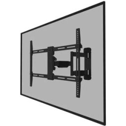 Neomounts WL40-550BL16 Un support mural orientable pour écrans plats de 40 à 65 pouces.