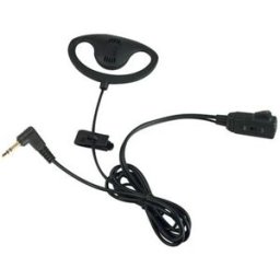 Onedirect Kit Earloop pour Motorola TLKR Talkabout et Cobra Ecouteur discret demie-lune + micro cravate