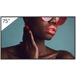 Sony BRAVIA BZ40L 75’’ Écran LED 4K HDR haute performance avec technologie Deep Black Non-Glare et affichage 24/7, parfait pour une intégration
