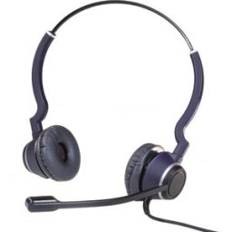 Cleyver HC25 V2 QD duo Casque filaire QD pour téléphone de bureau avec 2 écouteurs