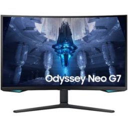 Samsung Odyssey Neo G7 32'' Moniteur 4K 165Hz Moniteur incurvé 4K UHD de 32 pouces avec Mini LED, 165 Hz et HDR Quantum, pour une performance visuelle