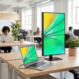 Samsung ViewFinity S6 S32D600EAU Moniteur QHD 32'' Écran QHD 32 pouces avec dalle IPS, 100 Hz et HDR10 pour un affichage riche en détails, une grande