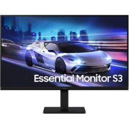 Samsung Essential S3 27'' Moniteur IPS Full HD Moniteur Full HD IPS de 27 pouces avec 120 Hz et design épuré, idéal pour la bureautique quotidienne et