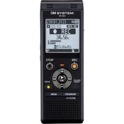 OM System WS-883 Enregistreur vocal numérique avec fonctionnalités avancées pour les professionnels.