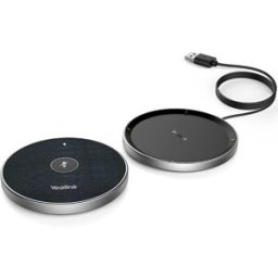 Yealink VCM36-W Microphone d'extension sans-fil parfait pour les salles Yealink Microsoft Teams.