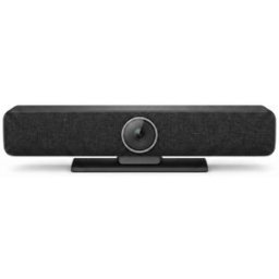Cleyver Medium Room Bar 4K Caméra IA 90° Barre de visioconférence 3-en-1 avec caméra 4K, audio intégré et fonctions IA, conçue pour équiper