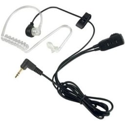 Onedirect Kit Bodyguard PTT Vox pour Motorola et Cobra Écouteur transparent Vox avec micro-cravate PTT