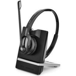 EPOS IMPACT D 30 Phone - Duo Casque téléphonique sans fil Un casque stéréo sans-fil flexible et ultra puissant pour échanger selon vos préférences.