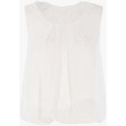 stand-prive.com Top boule à dos en tulle - blanc blanc 36 female