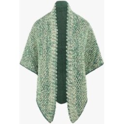 stand-prive.com Châle uni reversible - Vert vert T.U female