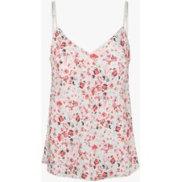 stand-prive.com Caraco satiné à imprimé coquelicot - Blanc blanc 36/38 female