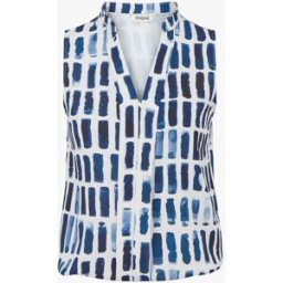 stand-prive.com Top sans manches imprimé fantaisie - Marine marine 36 female
