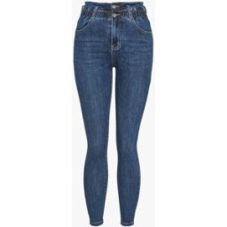 stand-prive.com Jean skinny à taille élastiquée - Bleu denim bleu-denim 36 female