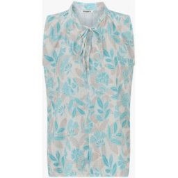 stand-prive.com Top sans manches à imprimé feuilles - Turquoise turquoise 36 female