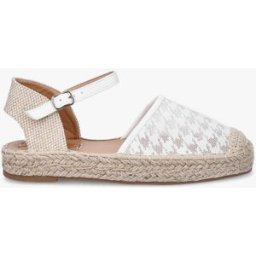 stand-prive.com Espadrilles à motif pied de poule - Blanc blanc 36 female