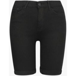 stand-prive.com Bermuda stretch à revers - Noir noir 36 female