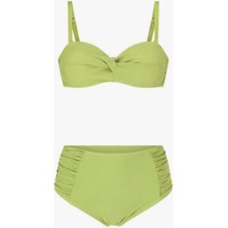 stand-prive.com Maillot de bain 2 pièces taille haute - Vert anis vert-anis 38 female