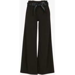 stand-prive.com Pantalon pattes déléphant ceinturé - Noir noir 36 female