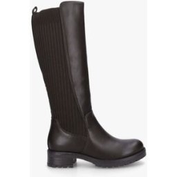 stand-prive.com Bottes élastiquées en tissu côtelé - Chocolat chocolat 36 female