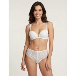 stand-prive.com Ensemble lingerie en dentelle fantaisie - Blanc blanc 85B/36 female