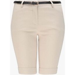 stand-prive.com Bermuda à revers imprimé pois - Beige beige 36 female