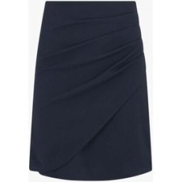 stand-prive.com Jupe courte portefeuille et plissée - Marine marine 36 female