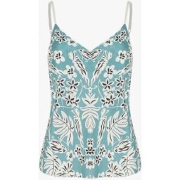 stand-prive.com Caraco droit imprimé hawaien - Turquoise turquoise 36/38 female