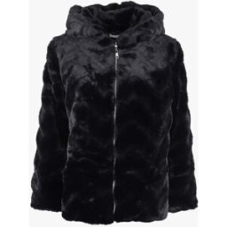 stand-prive.com Manteau en fausse fourrure à capuche - Noir noir 36/38 female