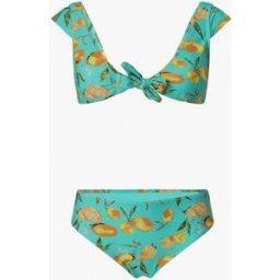 stand-prive.com Bikini à imprimé citrons - Turquoise turquoise 36 female