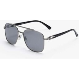 stand-prive.com Lunettes de soleil aviateurs à double ponts - Noir noir T.U female