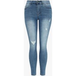 stand-prive.com Jean slim push up déchiré - Bleu denim bleu-denim 36 female