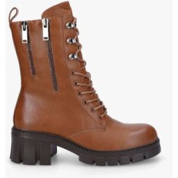 stand-prive.com Boots montantes à lacets et zips - Camel camel 36 female