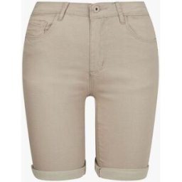 stand-prive.com Bermuda stretch à revers - Taupe taupe 36 female