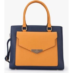 stand-prive.com Sac à main Agathe - Marine/moutarde marine-moutarde T.U female