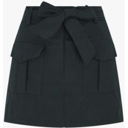 stand-prive.com Short trompe l'oeil ceinturé - Noir noir 36 female