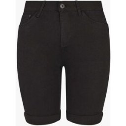 stand-prive.com Bermuda push up uni coupe droite - Noir noir 36 female