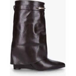 stand-prive.com Bottines fourreau avec sangle à empiècement métallique - Chocolat chocolat 36 female