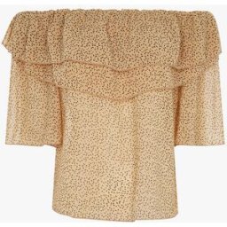 stand-prive.com Blouse transparente mouchetée - pêche peche 36 female