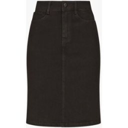 stand-prive.com Jupe mi-longue en jean - Noir noir 36 female