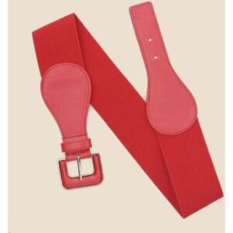 stand-prive.com Ceinture élastiquée en simili - Rouge rouge T.U female