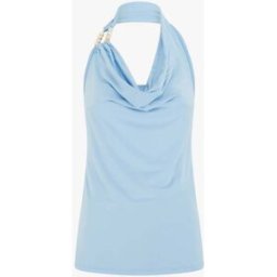 stand-prive.com Top dos nu à perles - Bleu ciel bleu-ciel 36 female
