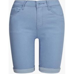 stand-prive.com Bermuda stretch à revers - Bleu ciel bleu-ciel 36 female